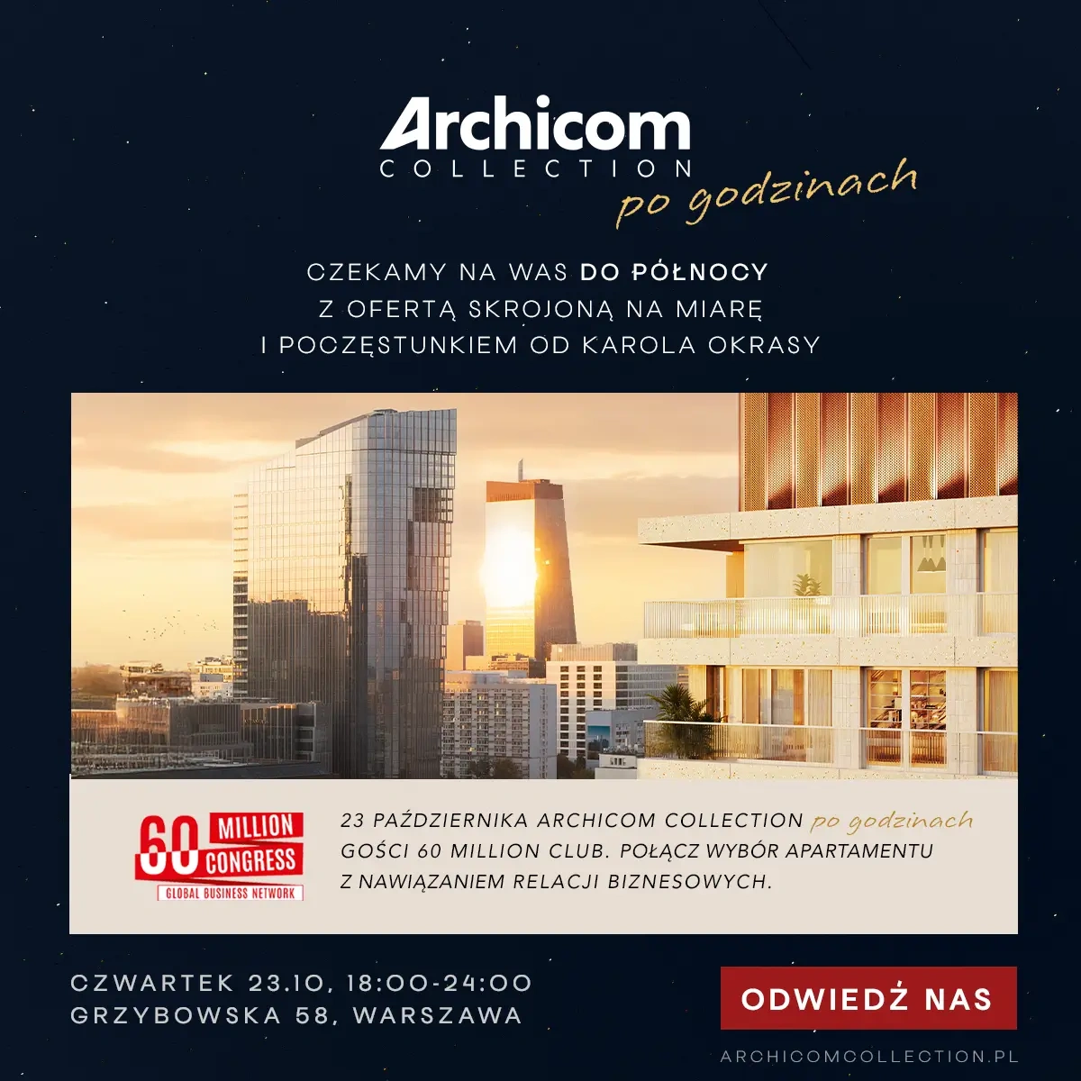 Wieczór otwarty Archicom Collection, 23 października 2025